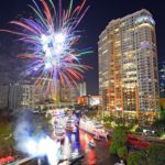 New River and Fireworks