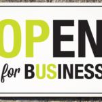 Open for business